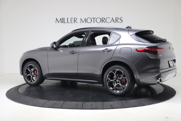 New 2020 Alfa Romeo Stelvio Ti Sport Q4 for sale Sold at Rolls-Royce Motor Cars Greenwich in Greenwich CT 06830 4