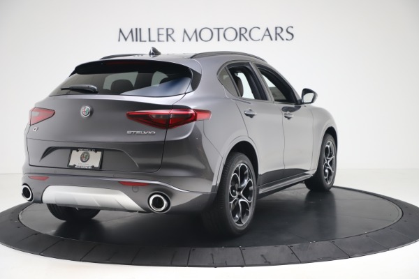 New 2020 Alfa Romeo Stelvio Ti Sport Q4 for sale Sold at Rolls-Royce Motor Cars Greenwich in Greenwich CT 06830 7