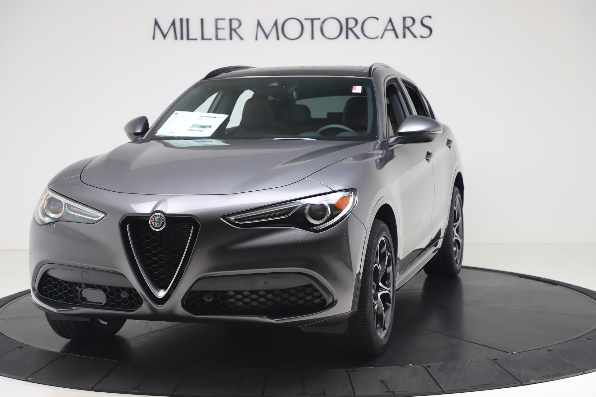 New 2020 Alfa Romeo Stelvio Ti Sport Q4 for sale Sold at Rolls-Royce Motor Cars Greenwich in Greenwich CT 06830 1