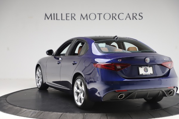 New 2020 Alfa Romeo Giulia Ti Sport Q4 for sale Sold at Rolls-Royce Motor Cars Greenwich in Greenwich CT 06830 5