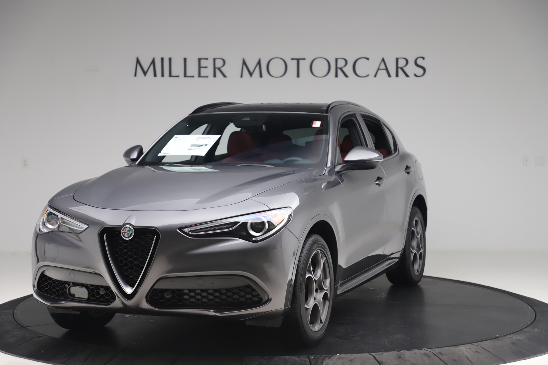 New 2020 Alfa Romeo Stelvio Sport Q4 for sale $50,945 at Rolls-Royce Motor Cars Greenwich in Greenwich CT 06830 1