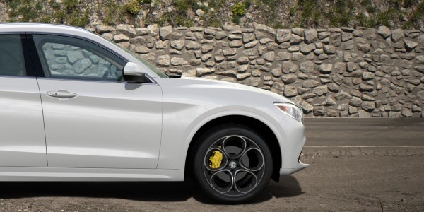 New 2020 Alfa Romeo Stelvio Ti Lusso Q4 for sale $55,045 at Rolls-Royce Motor Cars Greenwich in Greenwich CT 06830 3