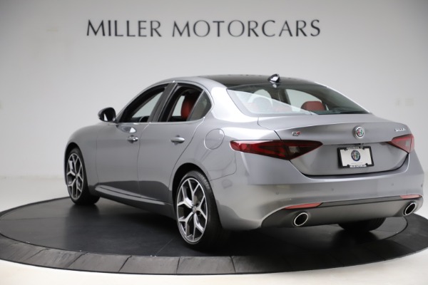 New 2020 Alfa Romeo Giulia Ti Q4 for sale Sold at Rolls-Royce Motor Cars Greenwich in Greenwich CT 06830 5