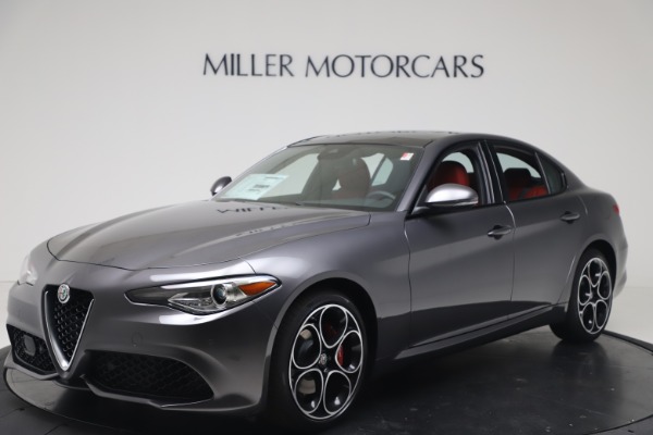 New 2020 Alfa Romeo Giulia Ti Sport Q4 for sale Sold at Rolls-Royce Motor Cars Greenwich in Greenwich CT 06830 2