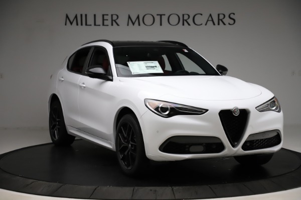 New 2020 Alfa Romeo Stelvio Ti Sport Q4 for sale Sold at Rolls-Royce Motor Cars Greenwich in Greenwich CT 06830 11