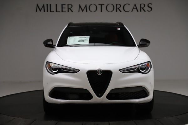 New 2020 Alfa Romeo Stelvio Ti Sport Q4 for sale Sold at Rolls-Royce Motor Cars Greenwich in Greenwich CT 06830 12