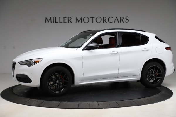 New 2020 Alfa Romeo Stelvio Ti Sport Q4 for sale Sold at Rolls-Royce Motor Cars Greenwich in Greenwich CT 06830 2