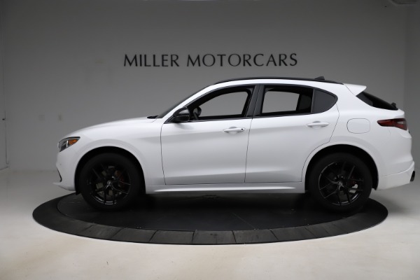 New 2020 Alfa Romeo Stelvio Ti Sport Q4 for sale Sold at Rolls-Royce Motor Cars Greenwich in Greenwich CT 06830 3