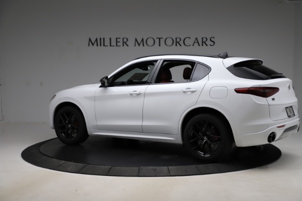 New 2020 Alfa Romeo Stelvio Ti Sport Q4 for sale Sold at Rolls-Royce Motor Cars Greenwich in Greenwich CT 06830 4