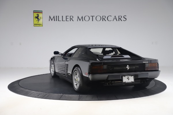 Used 1991 Ferrari Testarossa for sale Sold at Rolls-Royce Motor Cars Greenwich in Greenwich CT 06830 5