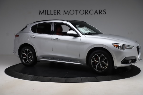 New 2020 Alfa Romeo Stelvio Ti Sport Q4 for sale $53,545 at Rolls-Royce Motor Cars Greenwich in Greenwich CT 06830 10