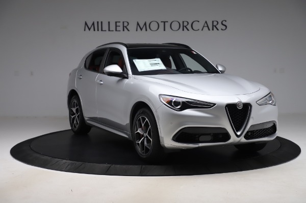 New 2020 Alfa Romeo Stelvio Ti Sport Q4 for sale $53,545 at Rolls-Royce Motor Cars Greenwich in Greenwich CT 06830 11