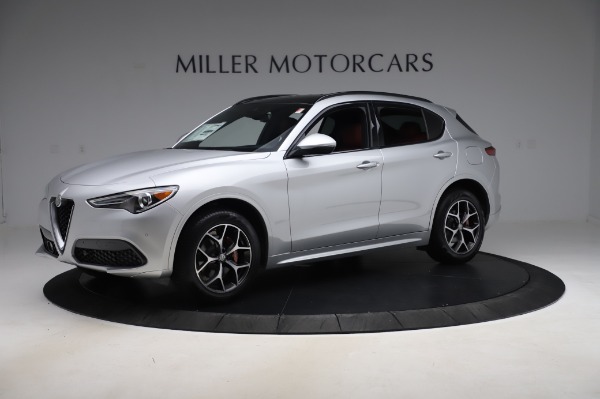 New 2020 Alfa Romeo Stelvio Ti Sport Q4 for sale $53,545 at Rolls-Royce Motor Cars Greenwich in Greenwich CT 06830 2