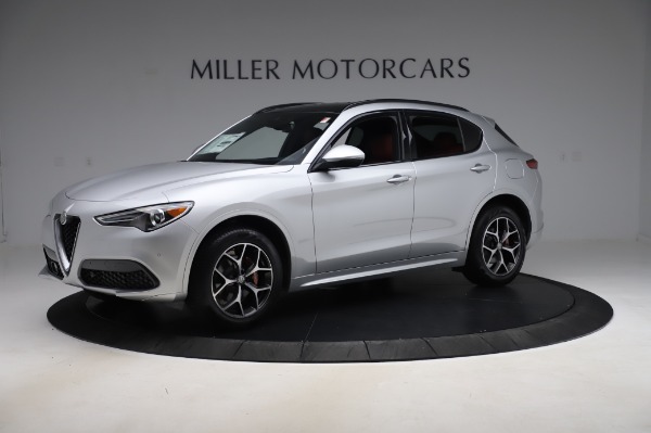 New 2020 Alfa Romeo Stelvio Ti Sport Q4 for sale Sold at Rolls-Royce Motor Cars Greenwich in Greenwich CT 06830 2