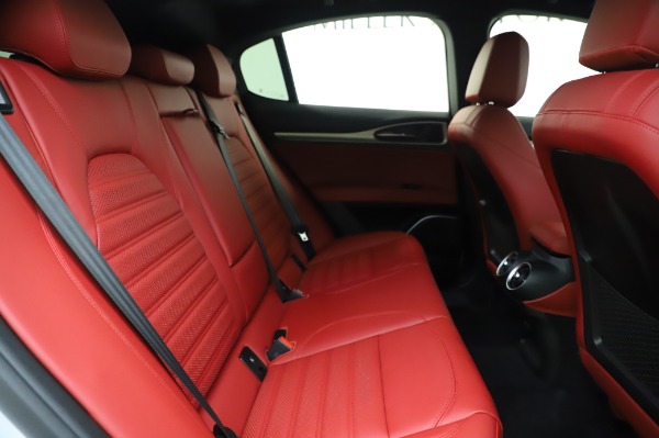 New 2020 Alfa Romeo Stelvio Ti Sport Q4 for sale $53,545 at Rolls-Royce Motor Cars Greenwich in Greenwich CT 06830 25