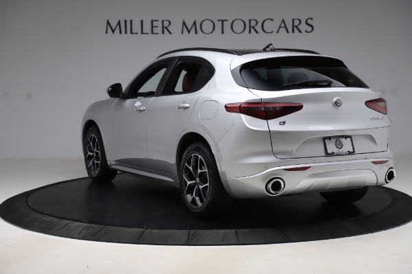 New 2020 Alfa Romeo Stelvio Ti Sport Q4 for sale $53,545 at Rolls-Royce Motor Cars Greenwich in Greenwich CT 06830 5