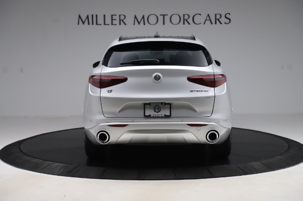 New 2020 Alfa Romeo Stelvio Ti Sport Q4 for sale Sold at Rolls-Royce Motor Cars Greenwich in Greenwich CT 06830 6