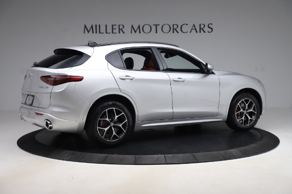 New 2020 Alfa Romeo Stelvio Ti Sport Q4 for sale Sold at Rolls-Royce Motor Cars Greenwich in Greenwich CT 06830 8