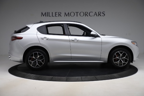 New 2020 Alfa Romeo Stelvio Ti Sport Q4 for sale Sold at Rolls-Royce Motor Cars Greenwich in Greenwich CT 06830 9