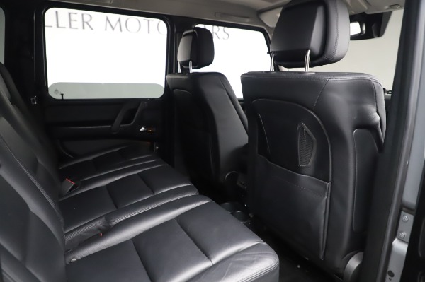 Used 2017 Mercedes-Benz G-Class G 550 for sale Sold at Rolls-Royce Motor Cars Greenwich in Greenwich CT 06830 22