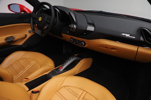 Used 2018 Ferrari 488 Spider Base for sale Sold at Rolls-Royce Motor Cars Greenwich in Greenwich CT 06830 23