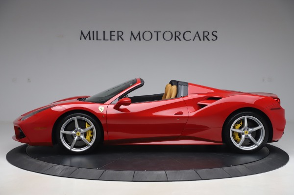 Used 2018 Ferrari 488 Spider Base for sale Sold at Rolls-Royce Motor Cars Greenwich in Greenwich CT 06830 3