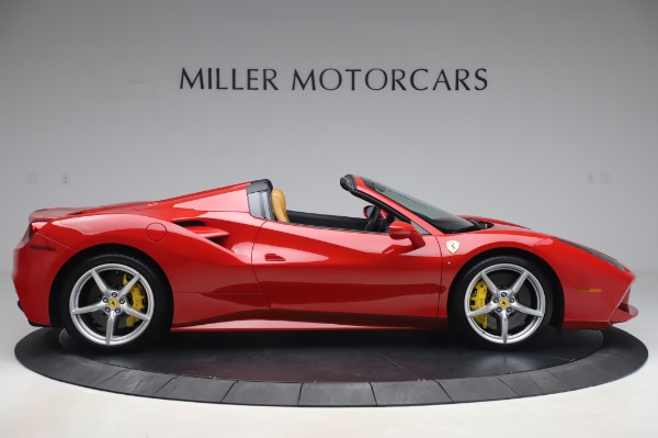 Used 2018 Ferrari 488 Spider Base for sale Sold at Rolls-Royce Motor Cars Greenwich in Greenwich CT 06830 9