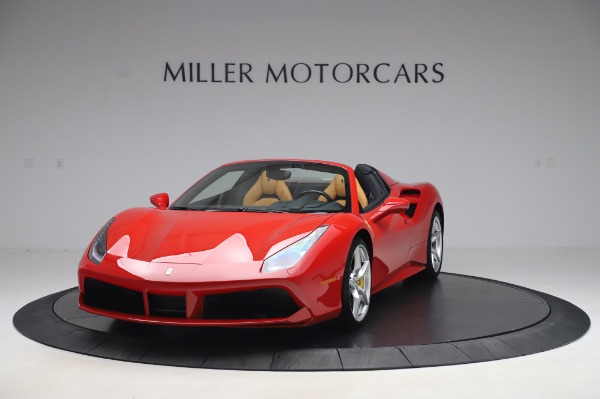 Used 2018 Ferrari 488 Spider Base for sale Sold at Rolls-Royce Motor Cars Greenwich in Greenwich CT 06830 1