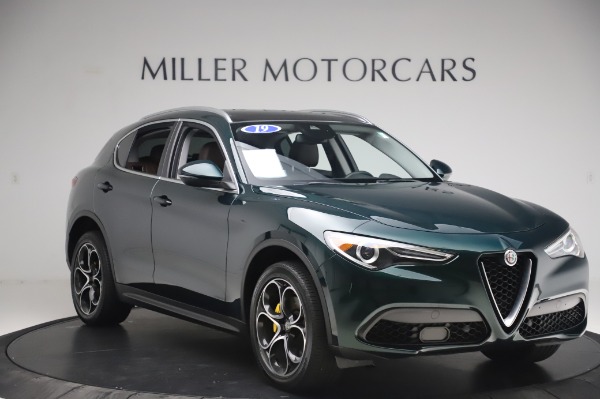 Used 2019 Alfa Romeo Stelvio Ti Lusso for sale Sold at Rolls-Royce Motor Cars Greenwich in Greenwich CT 06830 11