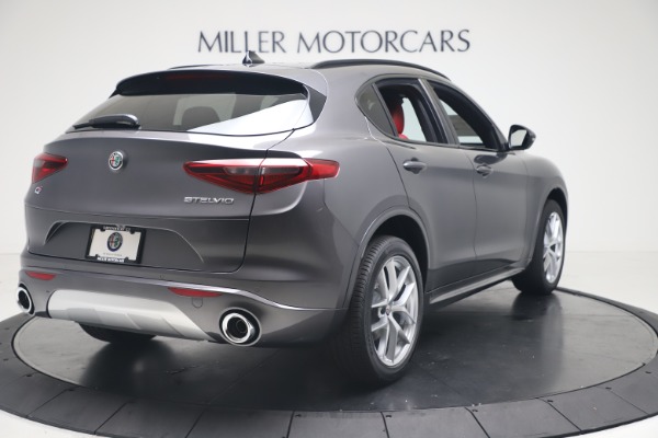 New 2020 Alfa Romeo Stelvio Ti Sport Q4 for sale Sold at Rolls-Royce Motor Cars Greenwich in Greenwich CT 06830 6