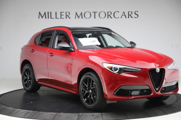 New 2020 Alfa Romeo Stelvio Sport Q4 for sale $50,195 at Rolls-Royce Motor Cars Greenwich in Greenwich CT 06830 11