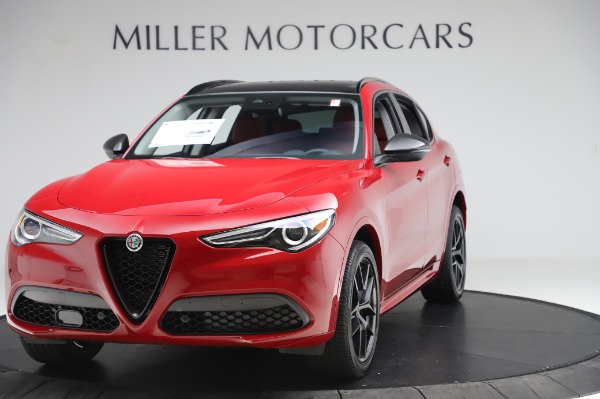 New 2020 Alfa Romeo Stelvio Sport Q4 for sale $50,195 at Rolls-Royce Motor Cars Greenwich in Greenwich CT 06830 1