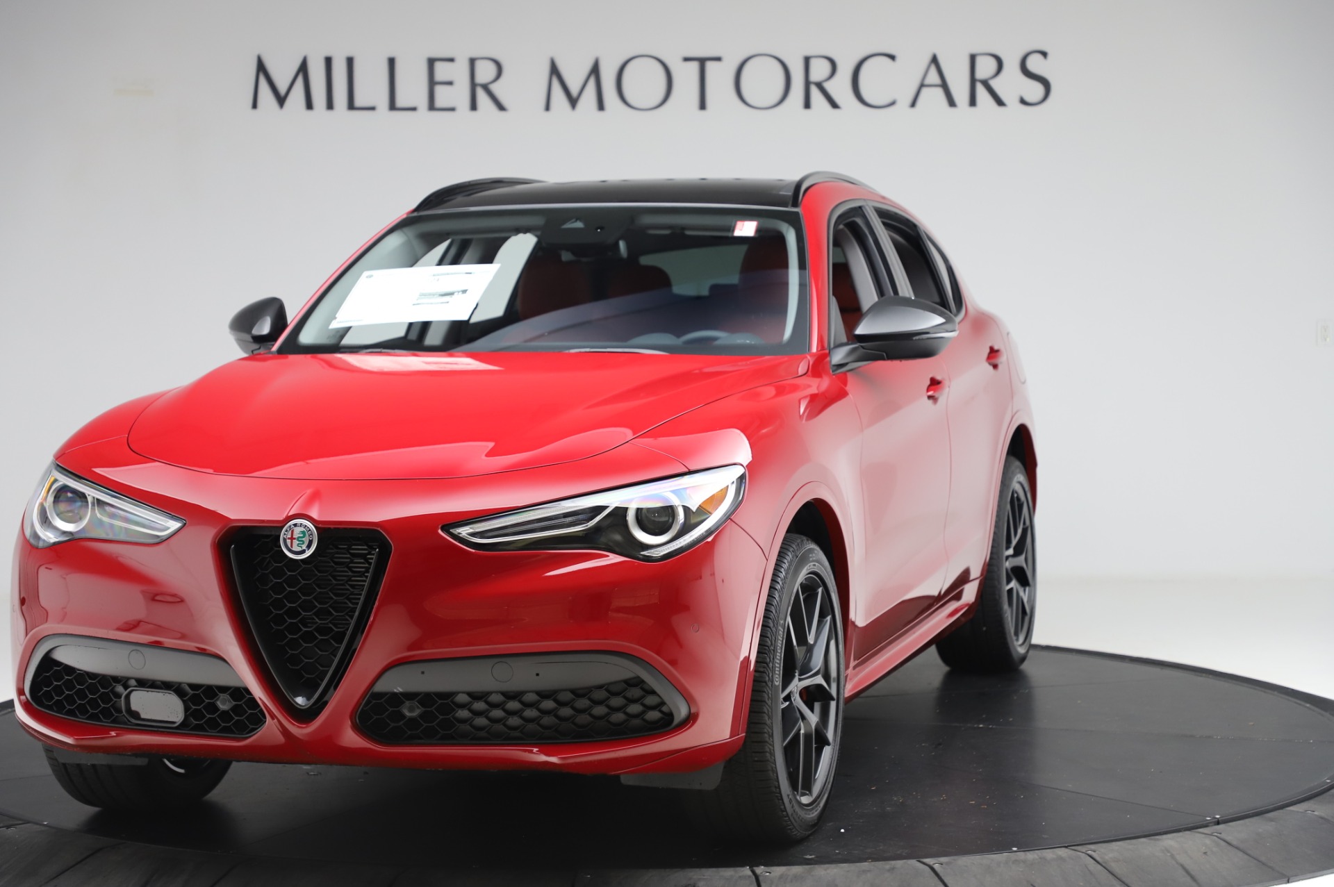 New 2020 Alfa Romeo Stelvio Sport Q4 for sale $50,195 at Rolls-Royce Motor Cars Greenwich in Greenwich CT 06830 1