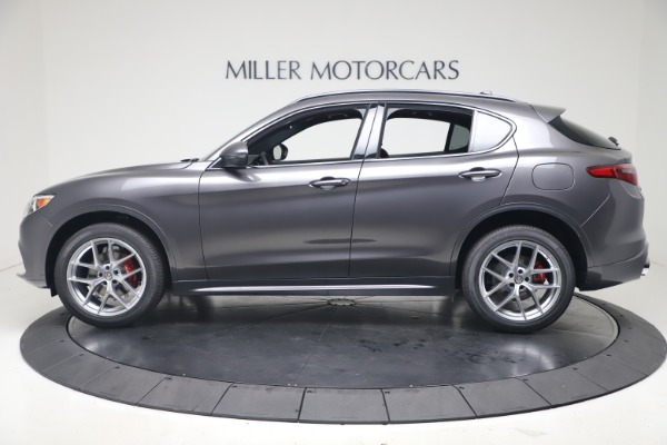 New 2020 Alfa Romeo Stelvio Ti Sport Q4 for sale Sold at Rolls-Royce Motor Cars Greenwich in Greenwich CT 06830 3