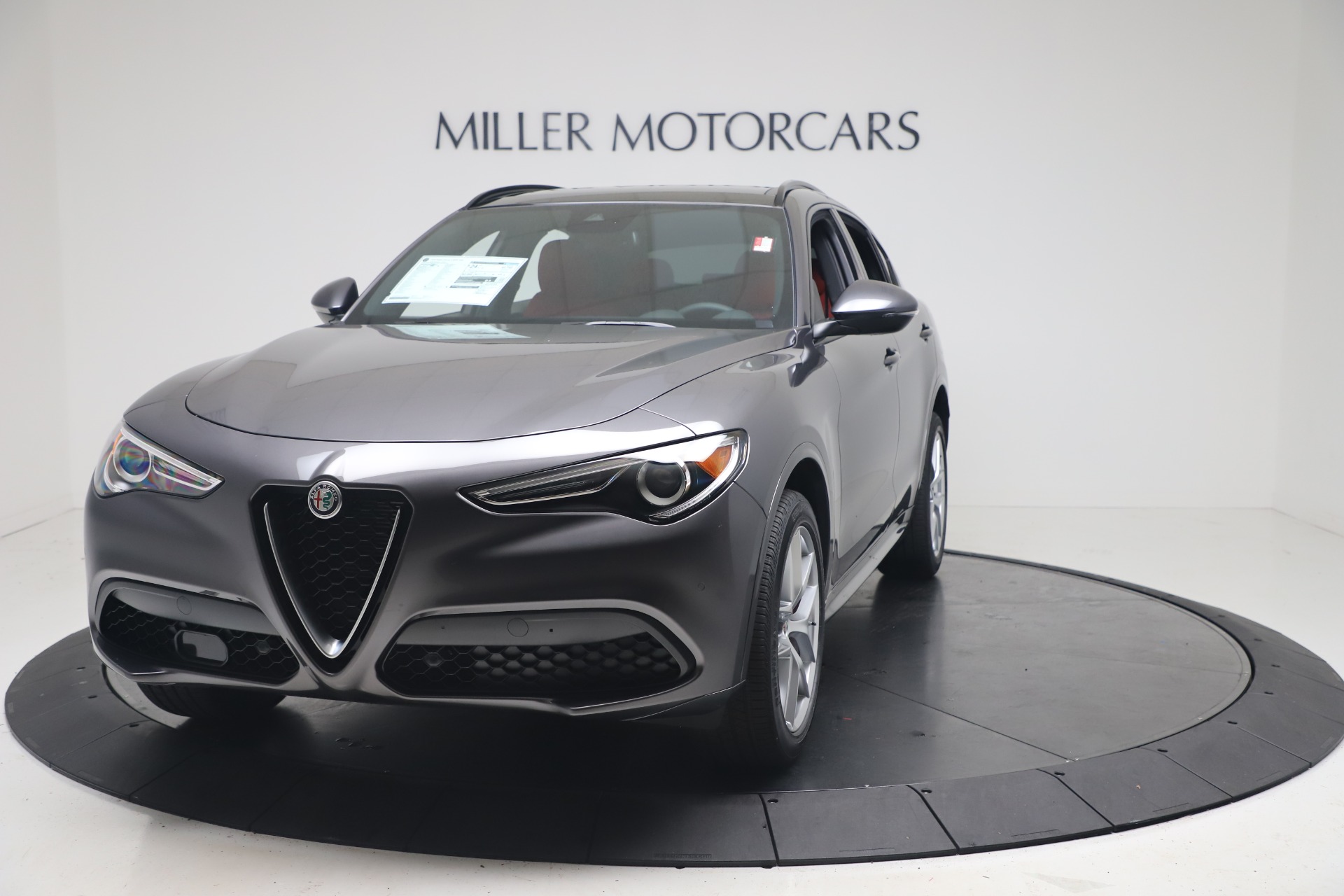 New 2020 Alfa Romeo Stelvio Ti Sport Q4 for sale Sold at Rolls-Royce Motor Cars Greenwich in Greenwich CT 06830 1