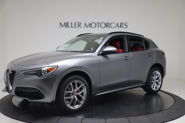 New 2020 Alfa Romeo Stelvio Ti Sport Q4 for sale Sold at Rolls-Royce Motor Cars Greenwich in Greenwich CT 06830 2