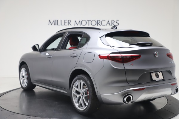 New 2020 Alfa Romeo Stelvio Ti Sport Q4 for sale Sold at Rolls-Royce Motor Cars Greenwich in Greenwich CT 06830 5