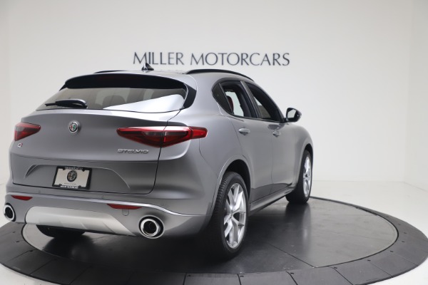 New 2020 Alfa Romeo Stelvio Ti Sport Q4 for sale Sold at Rolls-Royce Motor Cars Greenwich in Greenwich CT 06830 7