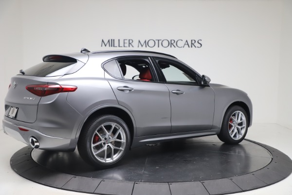 New 2020 Alfa Romeo Stelvio Ti Sport Q4 for sale Sold at Rolls-Royce Motor Cars Greenwich in Greenwich CT 06830 8