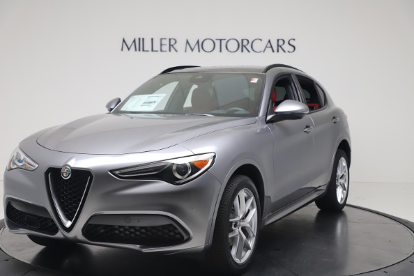 New 2020 Alfa Romeo Stelvio Ti Sport Q4 for sale Sold at Rolls-Royce Motor Cars Greenwich in Greenwich CT 06830 1