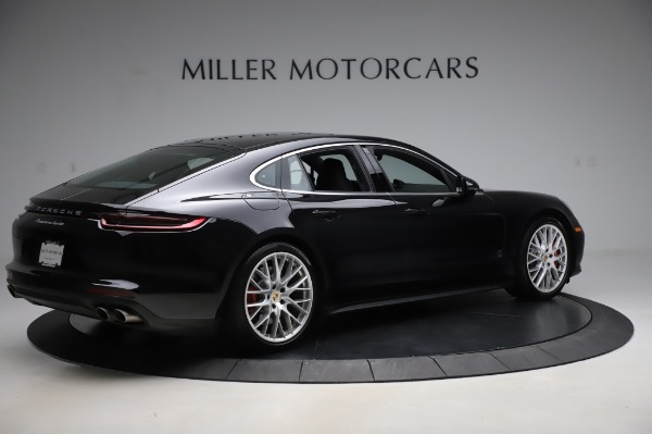 Used 2017 Porsche Panamera Turbo for sale Sold at Rolls-Royce Motor Cars Greenwich in Greenwich CT 06830 8