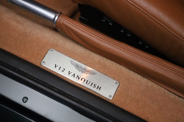 Used 2003 Aston Martin V12 Vanquish Coupe for sale Sold at Rolls-Royce Motor Cars Greenwich in Greenwich CT 06830 16