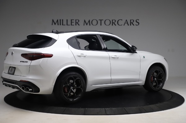 New 2020 Alfa Romeo Stelvio Quadrifoglio for sale Sold at Rolls-Royce Motor Cars Greenwich in Greenwich CT 06830 8