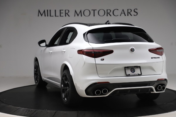 New 2020 Alfa Romeo Stelvio Quadrifoglio for sale Sold at Rolls-Royce Motor Cars Greenwich in Greenwich CT 06830 5