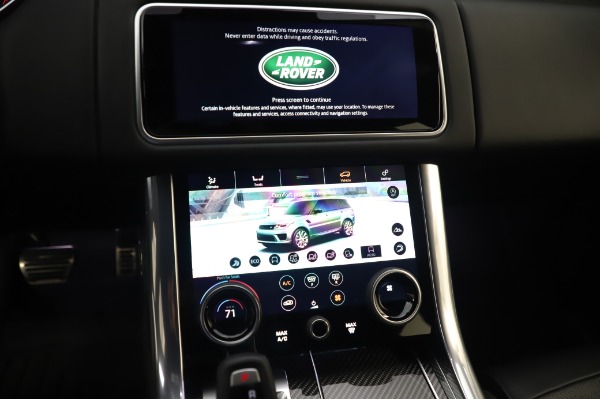 Used 2019 Land Rover Range Rover Sport Autobiography for sale Sold at Rolls-Royce Motor Cars Greenwich in Greenwich CT 06830 27