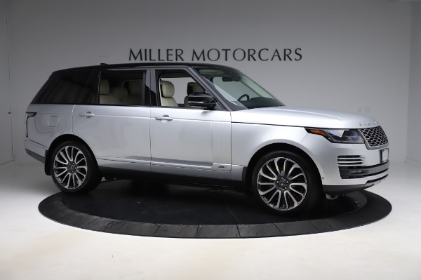 Used 2019 Land Rover Range Rover Supercharged LWB for sale Sold at Rolls-Royce Motor Cars Greenwich in Greenwich CT 06830 10