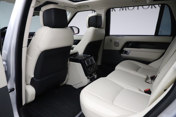 Used 2019 Land Rover Range Rover Supercharged LWB for sale Sold at Rolls-Royce Motor Cars Greenwich in Greenwich CT 06830 16