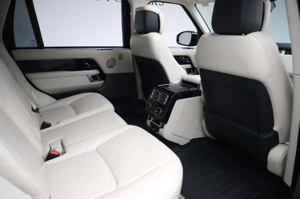 Used 2019 Land Rover Range Rover Supercharged LWB for sale Sold at Rolls-Royce Motor Cars Greenwich in Greenwich CT 06830 23