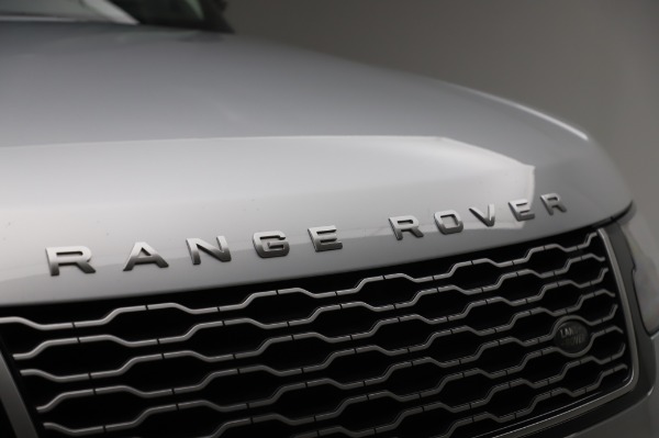 Used 2019 Land Rover Range Rover Supercharged LWB for sale Sold at Rolls-Royce Motor Cars Greenwich in Greenwich CT 06830 27