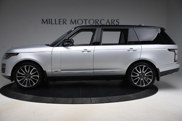 Used 2019 Land Rover Range Rover Supercharged LWB for sale Sold at Rolls-Royce Motor Cars Greenwich in Greenwich CT 06830 3